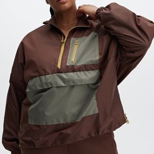 Fabletics 3X Shawn Cropped Half-Zip Jacket- NWT